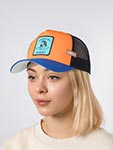 Бейсболка COASTAL арт. HFT Tropical Addict (коралловый / синий)